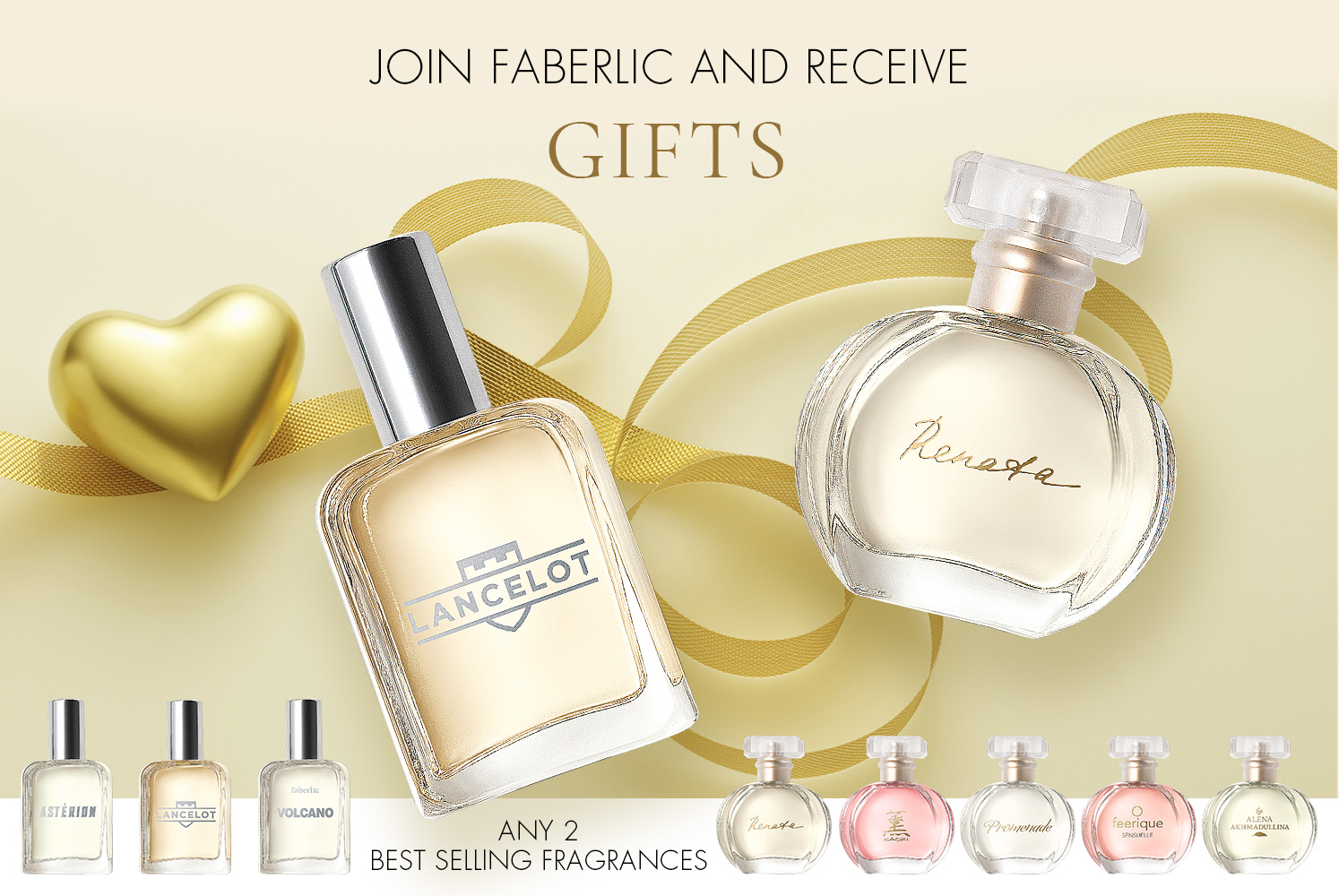 Two best selling fragrances of your choice as a gift for